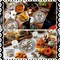 250Pcs Thanksgiving Tableware Sets - Plates, Napkins, Cups Serves 50 Guests (Black and White Pumpkin)